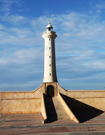Lighthouse in Rabat, Morocco