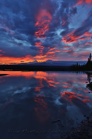 Sunrise over Mt.Drum
