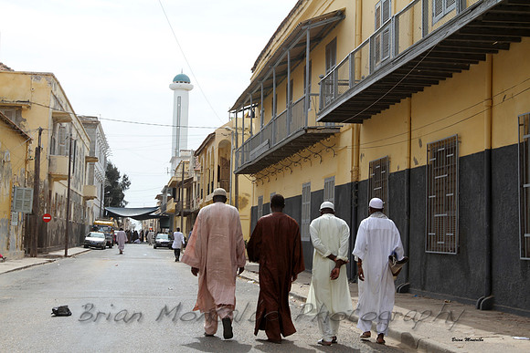 Streets of st.louis senegal