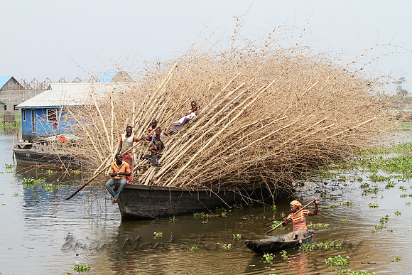 Lake City of Ganvie, Benin