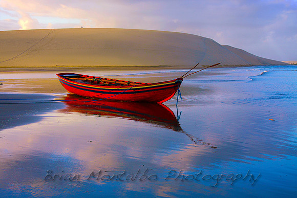 Jericoacoara, Brazil. A hidden gem along a sandy coast line